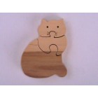 Drvene puzzle - Mačka