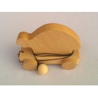 Drvena igračka - životinja za vući - Kornjača