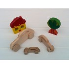 Drvena igračka - vozilo - Buba