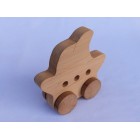 Drvena igračka - vozilo - Jedrenjak