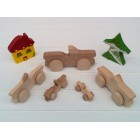 Drvena igračka - vozilo - Jeep