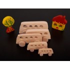 Drvena igračka - vozilo - Kombi