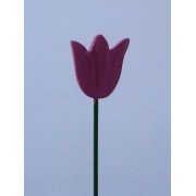 Drveno cvijeće i ukrasi - mali -Tulipan 4