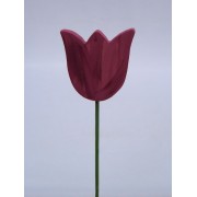 Drveno cvijeće i ukrasi - mali - Tulipan 5