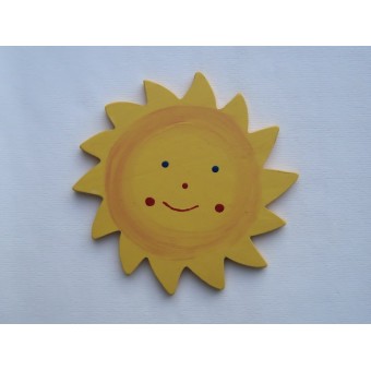 Drveni ukras za zid - Sunce
